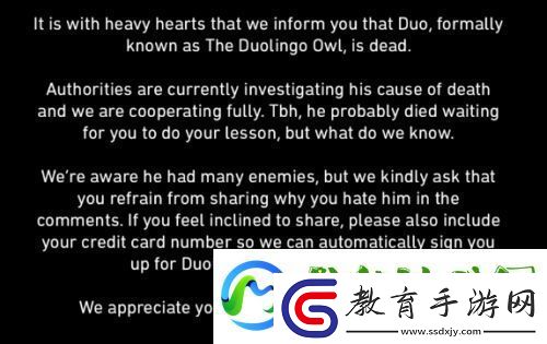 多鄰國貓頭鷹去世上熱搜